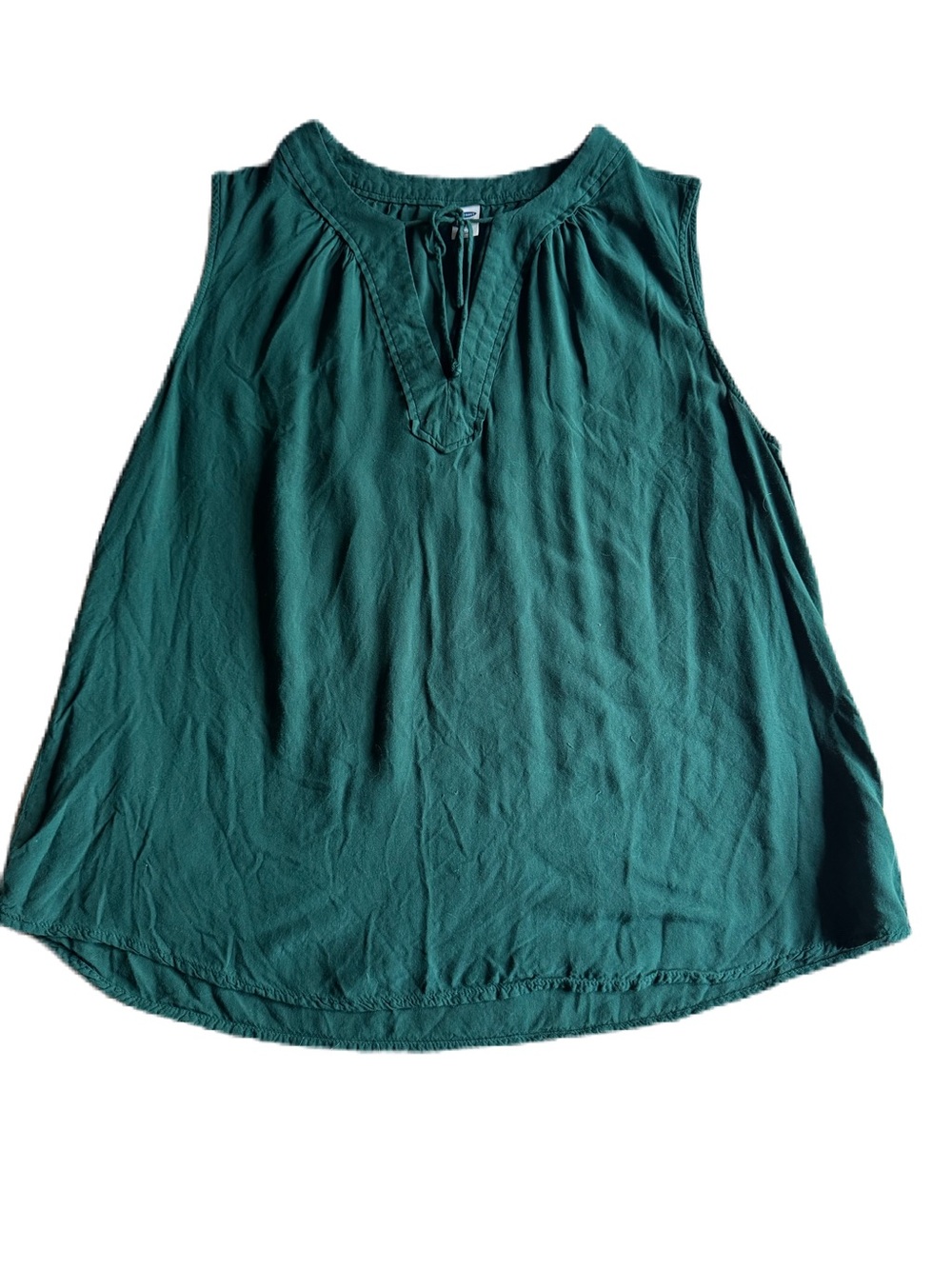 Old Navy Teal Green Sleeveless V-Neck top